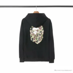 Hypeyourbeast Clothes BAPE Camouflage Ape Head LOGO Hoodie