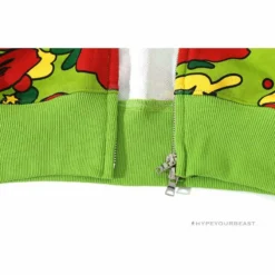 Hypeyourbeast BAPE Shark Head STA Star Camouflage Hoodie 'GREEN'