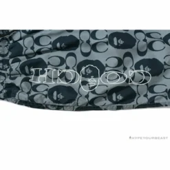 Hypeyourbeast BAPE X COACH Co-Branded Grey-Blue Shorts Clothes