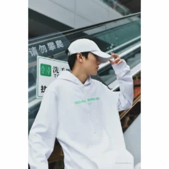 HypeYourBeast Hoodies & Jackets Off White Hoodie Machine White 29 HypeYourBeast Hoodies & Jackets Off White Hoodie Machine White