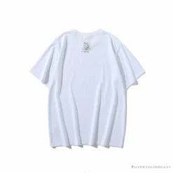 Hypeyourbeast BAPE Universe Solar System Ape Man Head Tee Shirt 'WHITE'