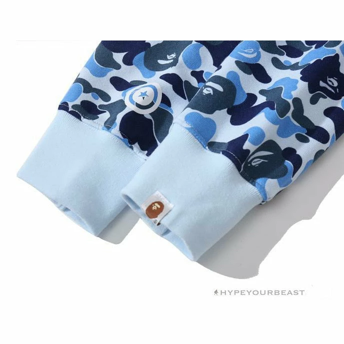 HypeYourBeast Bape Camo Hoodie Shark Head BLUE 10 HypeYourBeast Bape Camo Hoodie Shark Head BLUE