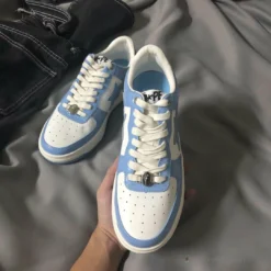 HypeYourBeast BAPE STA Low Top Sneakers Blue