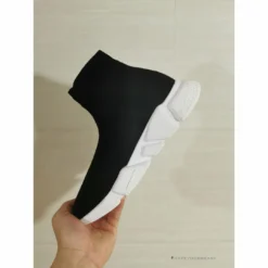 HypeYourBeast BCG Sock Sneakers Black White Yellow