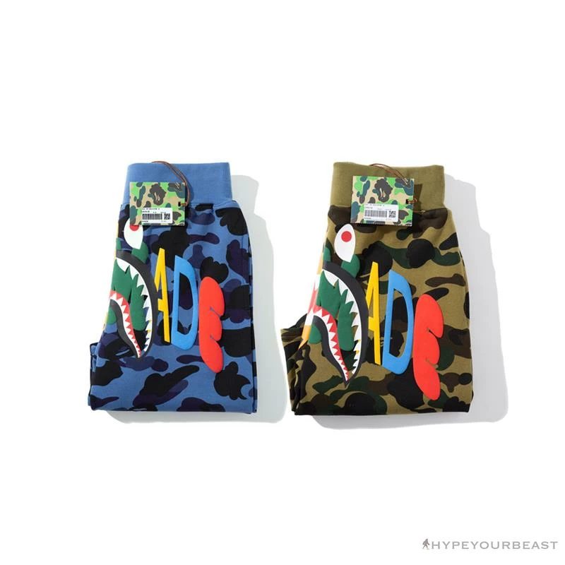 Hypeyourbeast Clothes BAPE X READYMADE Tiger Head Foam Camouflage Shorts 'GREEN' 6 Hypeyourbeast Clothes BAPE X READYMADE Tiger Head Foam Camouflage Shorts 'GREEN'