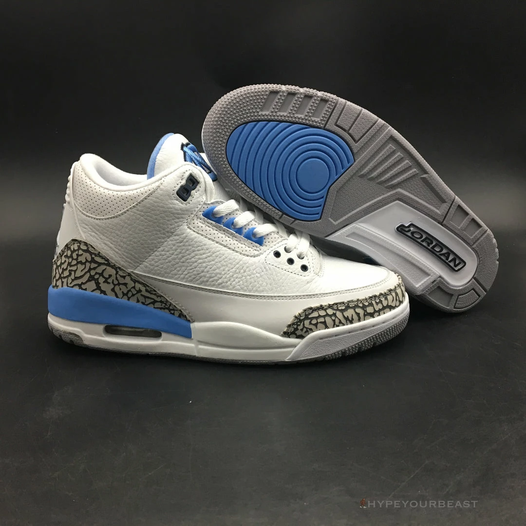Hypeyourbeast Air Jordan 3 Retro UNC (2020) 2 Hypeyourbeast Air Jordan 3 Retro UNC (2020)