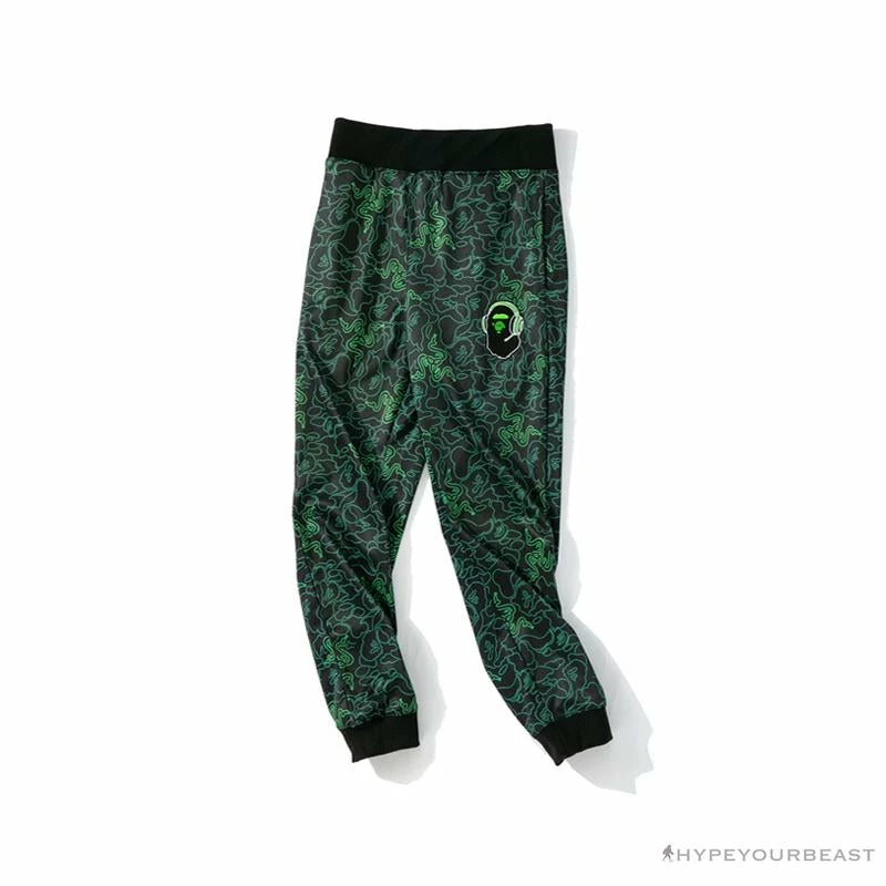 Hypeyourbeast Clothes BAPE X RAZER Co-Branded Gaming Camouflage Green Pants 3 Hypeyourbeast Clothes BAPE X RAZER Co-Branded Gaming Camouflage Green Pants