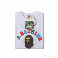 Hypeyourbeast Clothes BAPE Little Ape Head Colorful Classic Tee Shirt 'WHITE' 9 Hypeyourbeast Clothes BAPE Little Ape Head Colorful Classic Tee Shirt 'WHITE'