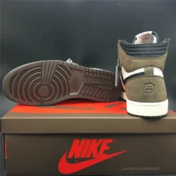 Hypeyourbeast Travis Scott X Air Jordan 1 Retro High OG 'Mocha'