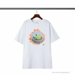 Hypeyourbeast OFF-WHITE Travis Scott Fortnite Peripheral Rap Tee Shirt 'WHITE'
