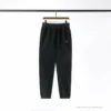 Hypeyourbeast BAPE Classic Ape Head Embroidered Standard Cotton Terry Pants 'BLACK' Clothes