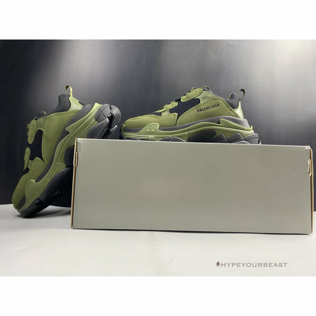 Hypeyourbeast BCG Triple S Green / Black Balenciaga 2 Hypeyourbeast BCG Triple S Green / Black Balenciaga