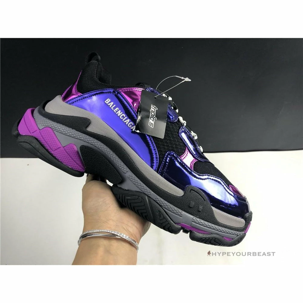 Hypeyourbeast Balenciaga Triple S Purple / Pink 13 Hypeyourbeast Balenciaga Triple S Purple / Pink