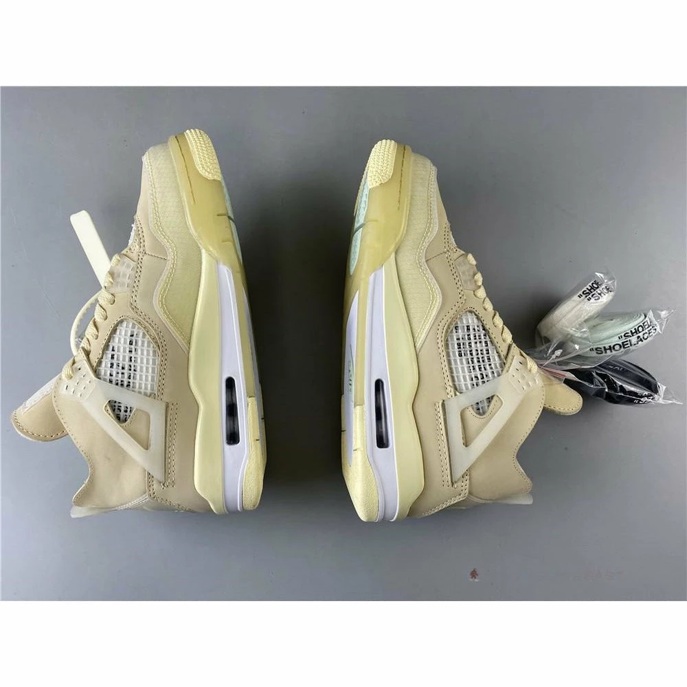 Hypeyourbeast Off White X Air Jordan 4 Sail 11 Hypeyourbeast Off White X Air Jordan 4 Sail