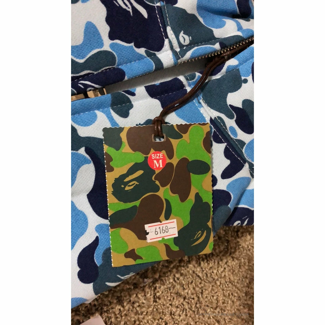 Hypeyourbeast Bape Jacket Blue Camo 8 Hypeyourbeast Bape Jacket Blue Camo