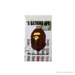 Hypeyourbeast Clothes BAPE Violent Bear Collaboration 28th Anniversary Camouflage Tee Shirt 'WHITE' 10 Hypeyourbeast Clothes BAPE Violent Bear Collaboration 28th Anniversary Camouflage Tee Shirt 'WHITE'