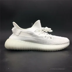 Hypeyourbeast Adidas Yeezy Boost 350 V2 White / White Translucent Stripe 24 Hypeyourbeast Adidas Yeezy Boost 350 V2 White / White Translucent Stripe