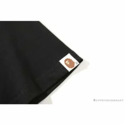 Hypeyourbeast BAPE Baby Milo Ring Colorful Kaleidoscope Tee Shirt 'BLACK' Clothes