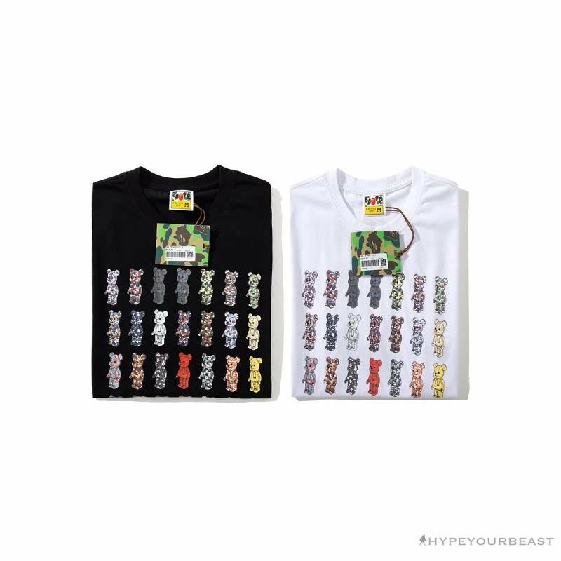 Hypeyourbeast Clothes BAPE Violent Bear Collaboration 28th Anniversary Camouflage Tee Shirt 'WHITE' 6 Hypeyourbeast Clothes BAPE Violent Bear Collaboration 28th Anniversary Camouflage Tee Shirt 'WHITE'