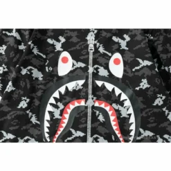 Hypeyourbeast BAPE Digital Pixel Camouflage Tee Shirt 'BLACK' Clothes