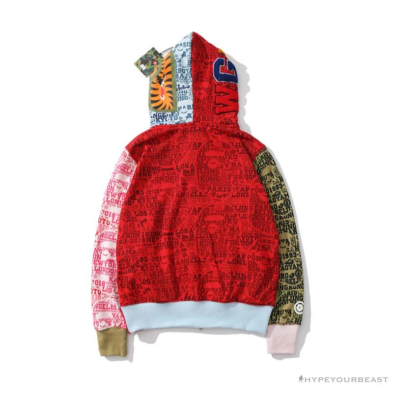 Hypeyourbeast BAPE 25th Anniversary Double-Cap Camouflage Hoodie 2 Hypeyourbeast BAPE 25th Anniversary Double-Cap Camouflage Hoodie