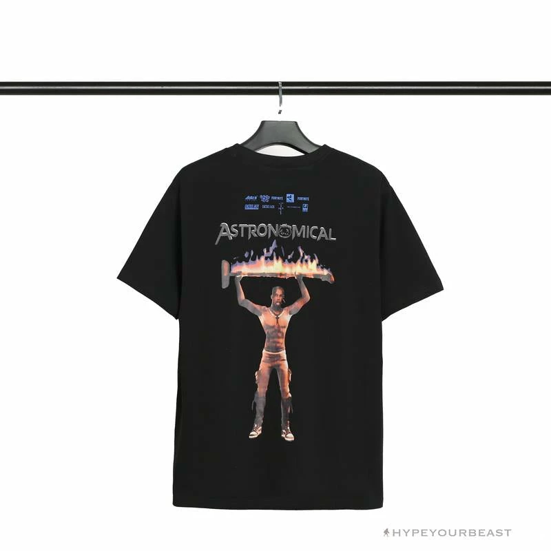 Hypeyourbeast OFF-WHITE Travis Scott Cactus Jack Tee Shirt 'BLACK' 1 Hypeyourbeast OFF-WHITE Travis Scott Cactus Jack Tee Shirt 'BLACK'