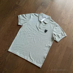 Hypeyourbeast CDG Polo Shirt Grey Shirts 8 Hypeyourbeast CDG Polo Shirt Grey Shirts