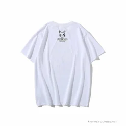 Hypeyourbeast BAPE Pokémon Co-branded Ape Head Tee Shirt 'WHITE'