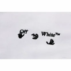 HypeYourBeast Off White Hoodie Embroidered White