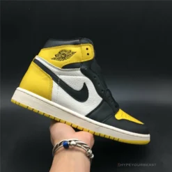 Hypeyourbeast Air Jordan 1 Mid 'Yellow Toe'