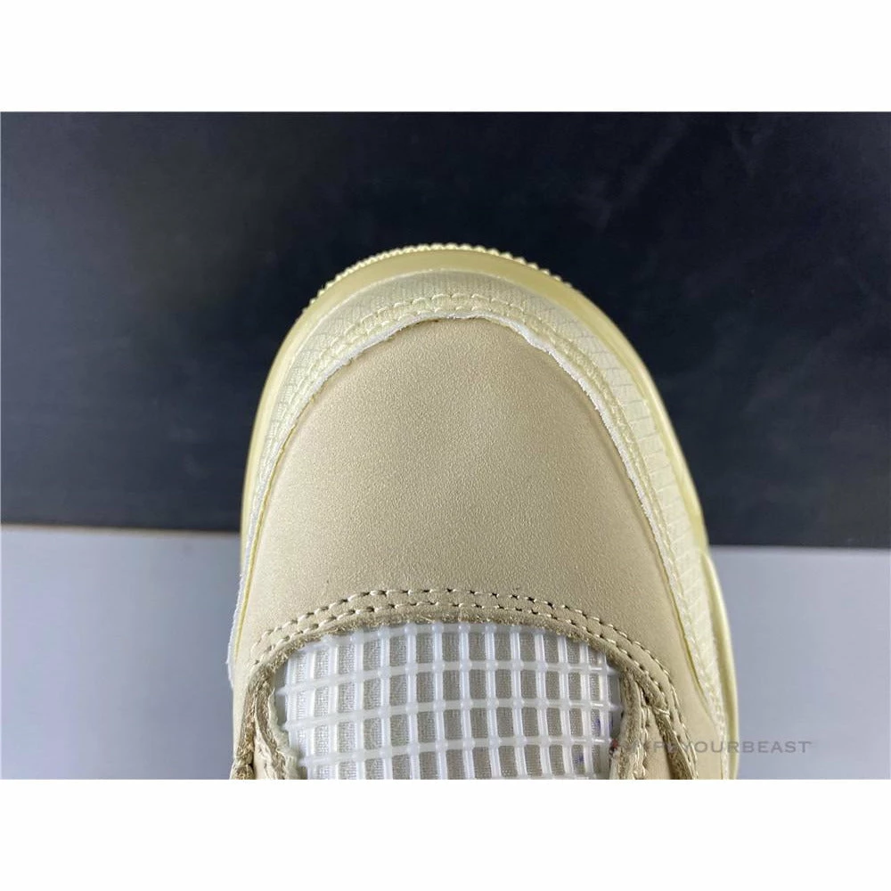 Hypeyourbeast Off White X Air Jordan 4 Sail 13 Hypeyourbeast Off White X Air Jordan 4 Sail