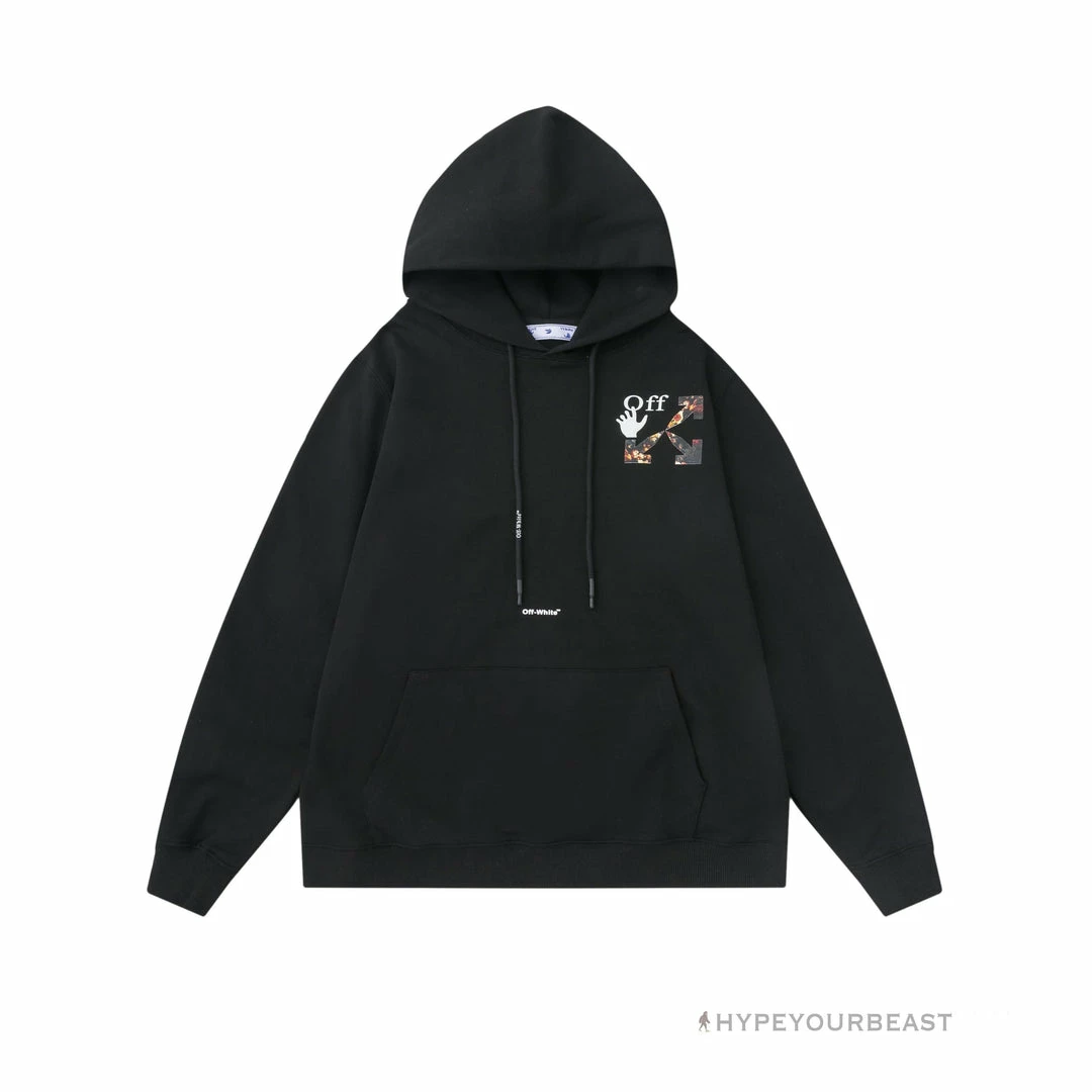 HypeYourBeast Off White Hoodie Jabba Flower - Black Hoodies & Jackets 2 HypeYourBeast Off White Hoodie Jabba Flower - Black Hoodies & Jackets