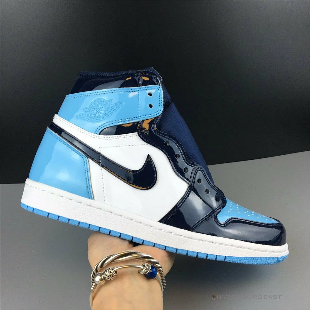 Hypeyourbeast Air Jordan 1 Retro High UNC Patent 11 Hypeyourbeast Air Jordan 1 Retro High UNC Patent