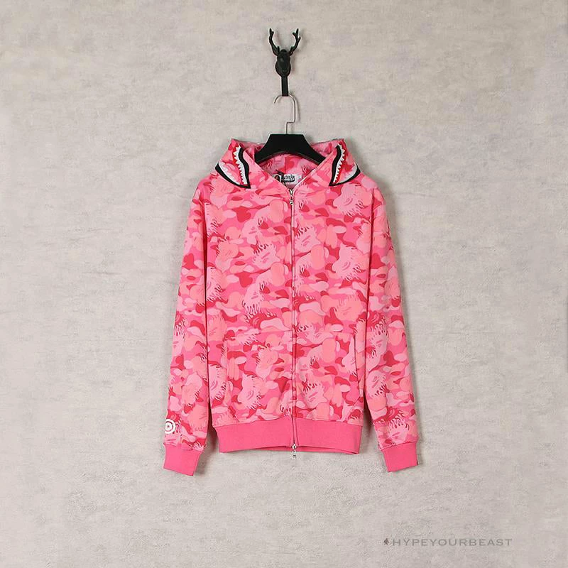 HypeYourBeast Bape Hoodie Pink 3 HypeYourBeast Bape Hoodie Pink