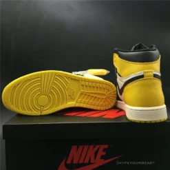 Hypeyourbeast Air Jordan 1 Mid 'Yellow Toe'