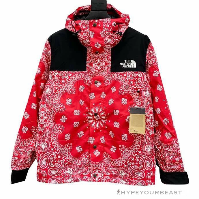 HypeYourBeast Supreme X TNF Bandana Jacket Red 8 HypeYourBeast Supreme X TNF Bandana Jacket Red