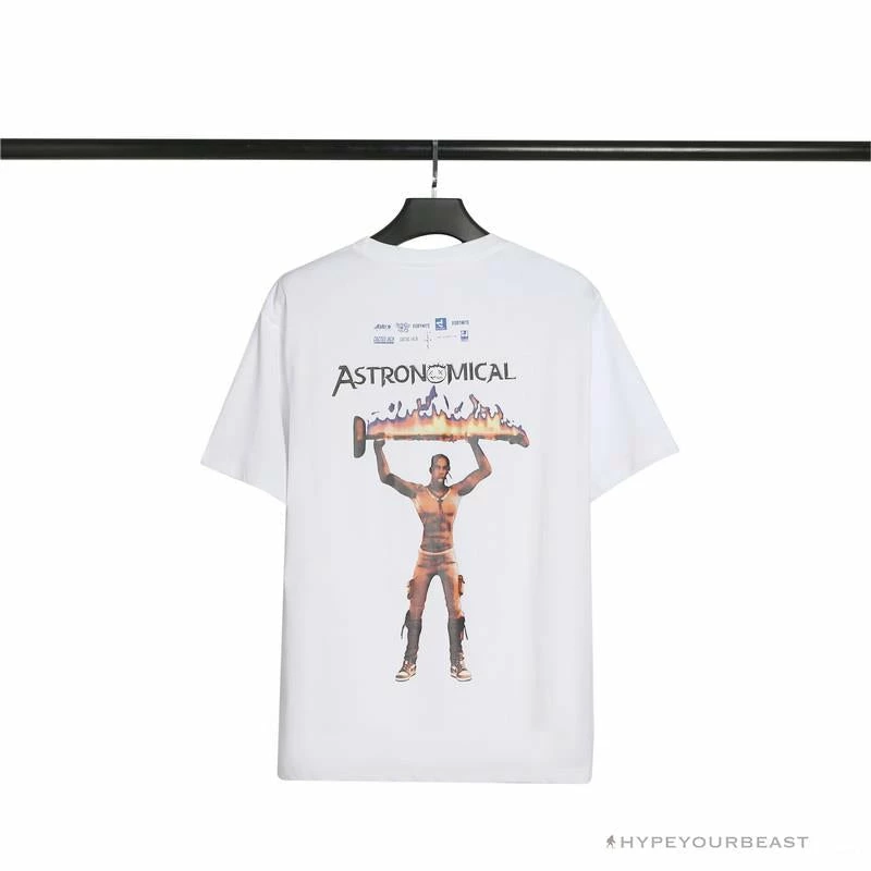 Hypeyourbeast OFF-WHITE Travis Scott Cactus Jack Tee Shirt 'WHITE' 2 Hypeyourbeast OFF-WHITE Travis Scott Cactus Jack Tee Shirt 'WHITE'