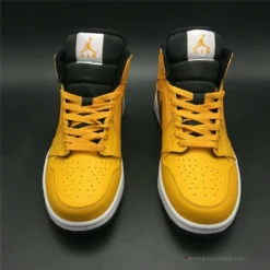 Hypeyourbeast Air Jordan 1 Mid Taxi Yellow