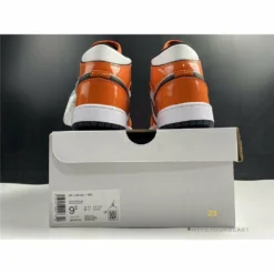 Hypeyourbeast Air Jordan 1 Mid Turf Orange Patent 24 Hypeyourbeast Air Jordan 1 Mid Turf Orange Patent