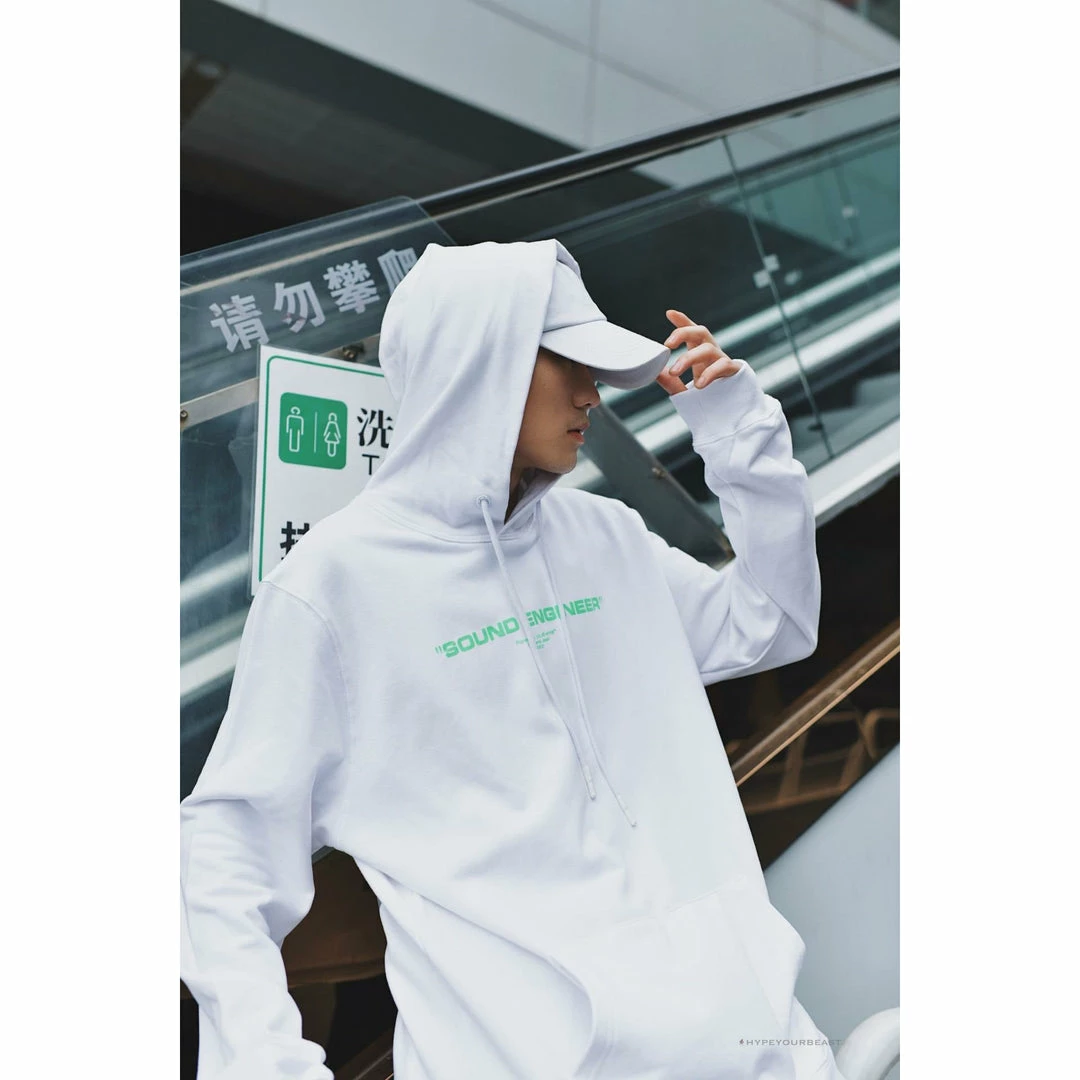 HypeYourBeast Hoodies & Jackets Off White Hoodie Machine White 14 HypeYourBeast Hoodies & Jackets Off White Hoodie Machine White