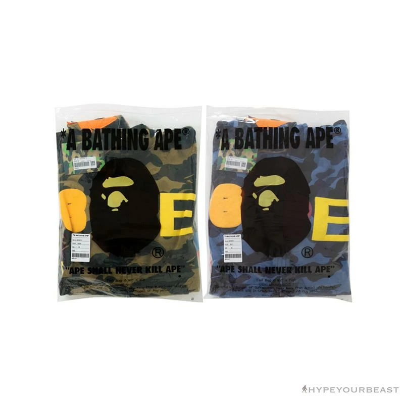 Hypeyourbeast BAPE X Readymade Tiger Head Foam Camouflage Hoodie 'BLUE' Clothes 22 Hypeyourbeast BAPE X Readymade Tiger Head Foam Camouflage Hoodie 'BLUE' Clothes