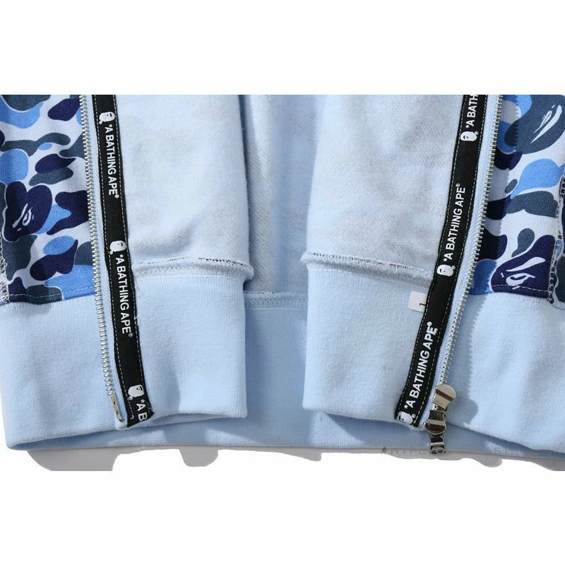 HypeYourBeast Bape Camo Hoodie Shark Head BLUE 9 HypeYourBeast Bape Camo Hoodie Shark Head BLUE