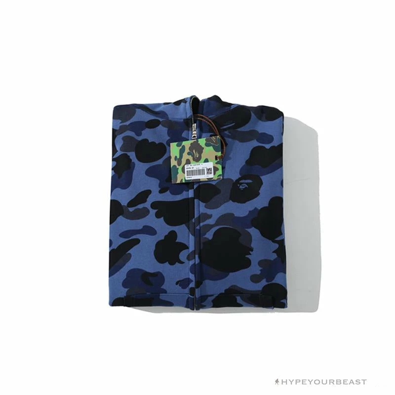 Hypeyourbeast Clothes BAPE Camo Hoodie Shark Head 'NAVY BLUE' 17 Hypeyourbeast Clothes BAPE Camo Hoodie Shark Head 'NAVY BLUE'