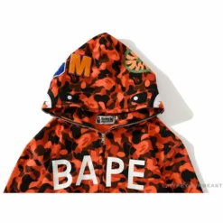 Hypeyourbeast BAPE X XO Co-Branded Camouflage Hoodie 'RED'