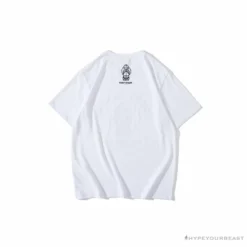 Hypeyourbeast BAPE Baby Shark Red Shark Tee Shirt 'WHITE'