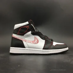 Hypeyourbeast Air Jordan 1 Retro High Defiant White Retro Red