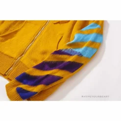 HypeYourBeast Off White Hoodie Yellow