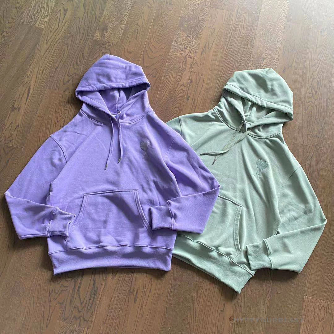 Hypeyourbeast AMI Hoodie Green 5 Hypeyourbeast AMI Hoodie Green