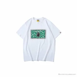 Hypeyourbeast BAPE Spoof Dollar Bill Tee Shirt 'WHITE'
