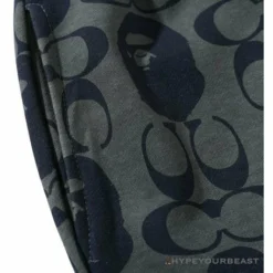 Hypeyourbeast BAPE X COACH Co-Branded Dark-Blue Shorts Clothes